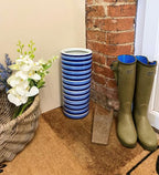 Horizontal Striped Umbrella Stand - Umbrella Stand - British D'sire