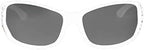 Hornz HZ Series Elettra – Women’s Premium Polarised Sunglasses Pure White Frame - Dark Smoke Lens - British D'sire
