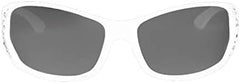 Hornz HZ Series Elettra – Women’s Premium Polarised Sunglasses Pure White Frame - Dark Smoke Lens - British D'sire