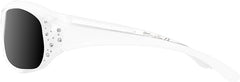 Hornz HZ Series Elettra – Women’s Premium Polarised Sunglasses Pure White Frame - Dark Smoke Lens - British D'sire