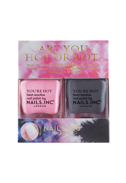 Nails Inc. Are You Hot or Not? Colour Changing Nail Polish Duo Main image