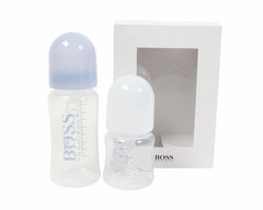 Hugo Boss Baby's J90P01 771 Two Bottle Set Pale Blue - Bottles - British D'sire