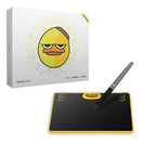 HUION HS64 Chips Special Edition 5080 LPI Art Drawing Tablet with Battery - free Pen for Fun - British D'sire