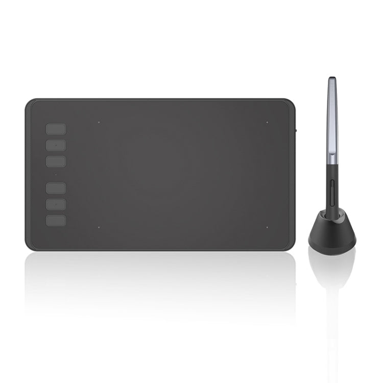 HUION Inspiroy Series H640P 5080LPI Professional Art USB Graphics Drawing Tablet for Windows / Mac OS, with Battery - free Pen - British D'sire Main image