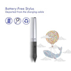 HUION Inspiroy Series H950P 5080LPI Professional Art USB Graphics Drawing Tablet for Windows / Mac OS, with Battery - free Pen - British D'sire