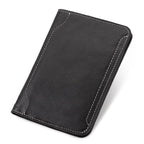 HUMERPAUL BP734 Leather Passport Document Holder(Black) - British D'sire