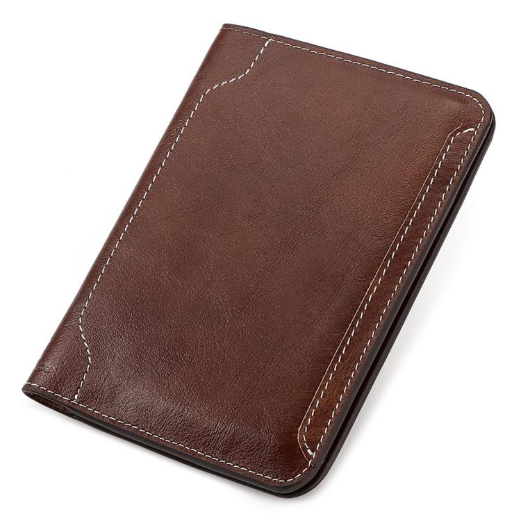 HUMERPAUL BP734 Leather Passport Document Holder(Brown) - British D'sire Main image