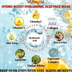 HYALURONIC ACID SERUM Anti Aging Hydroboost Vitamin C Serum - Hydrating Vitamin C Serum - British D'sire