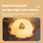 ICARER FAMILY IF - YD01 Cartoon Silicone Night Light Bedroom Bedside Lamp Baby Feeding Lamp(Beige) - British D'sire