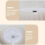 ICARER FAMILY IF - YD01 Cartoon Silicone Night Light Bedroom Bedside Lamp Baby Feeding Lamp(Beige) - British D'sire