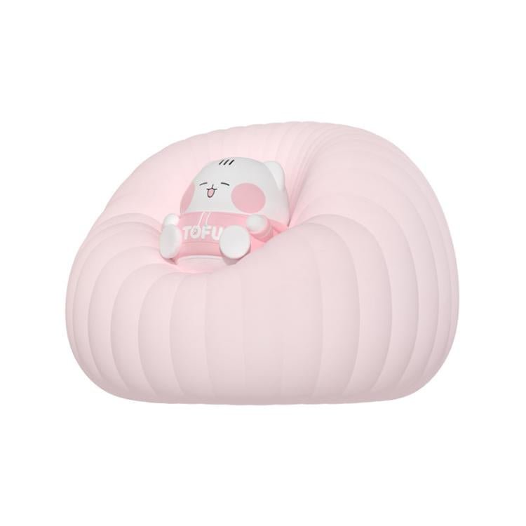 ICARER FAMILY IF - YD01 Cartoon Silicone Night Light Bedroom Bedside Lamp Baby Feeding Lamp(Pink) - British D'sire Main image