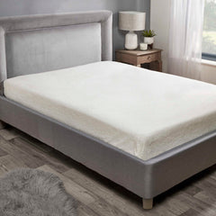 Super Soft Teddy Bear Fleece Fitted Sheet Extra Deep Warm Cosy Bed Sheet All size
