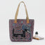 Indian Elephant Tapestry Tote Style Bag - British D'sire