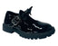 Infant's Faux Patent Leather Buckle Bow Flat Shoes - Flats - British D'sire