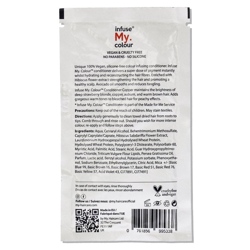Infuse My Colour - Copper Conditioner for Unisex - 15 ml Conditioner Secondary image