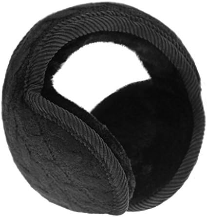 IPENNY Boys Girls Fur Earmuffs Xmas Gift Cute Football Design Winter Fluffy Thermal Ear Warmers Handband Cold Weather Earplugs Comfortable Fashion Cartoon Ear Muffs Protector - Earmuff - British D'sire Main image