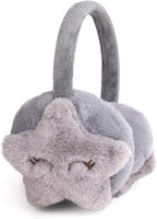 IPENNY Boys Girls Fur Earmuffs Xmas Gift Cute Football Design Winter Fluffy Thermal Ear Warmers Handband Cold Weather Earplugs Comfortable Fashion Cartoon Ear Muffs Protector - Earmuff - British D'sire