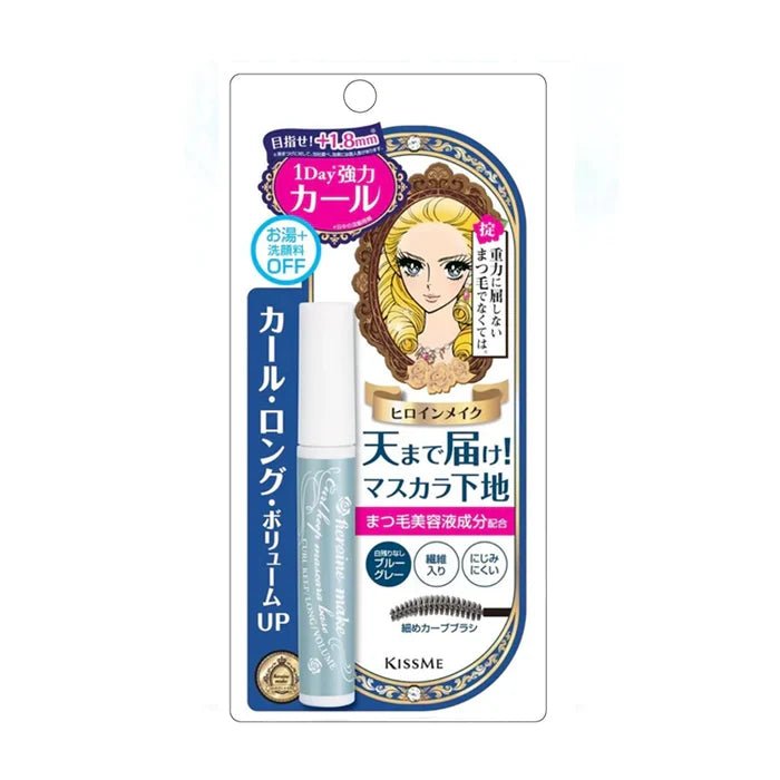 Isehan Heroine Make Curl Keep Mascara Base 01 Blue Grey - Mascara Primer - British D'sire