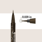 ISEHAN - Kiss Me Heroine Make Smooth Liquid Eyeliner 0.4ml - 02 Dark Brown - Liquid Eyeliner - British D'sire