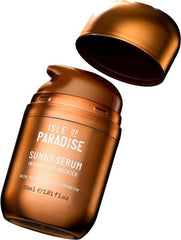 Isle of Paradise Sunny Serum, Skin Perfecting and Illuminating Instant Face Bronzer - British D'sire