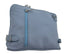 Italian Designer Leather Crossbody with Side Buckles Dusty Blue - British D'sire