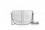 Italian Leather Helga Shoulder Handbag Silver - Leather Handbag - British D'sire