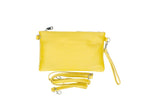 Italian Leather Women's Shoulder Handbag with Wrist Strap - Michelle - Leather Handbag - British D'sire