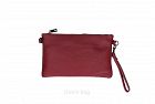 Italian Leather Women's Shoulder Handbag with Wrist Strap - Michelle - Leather Handbag - British D'sire