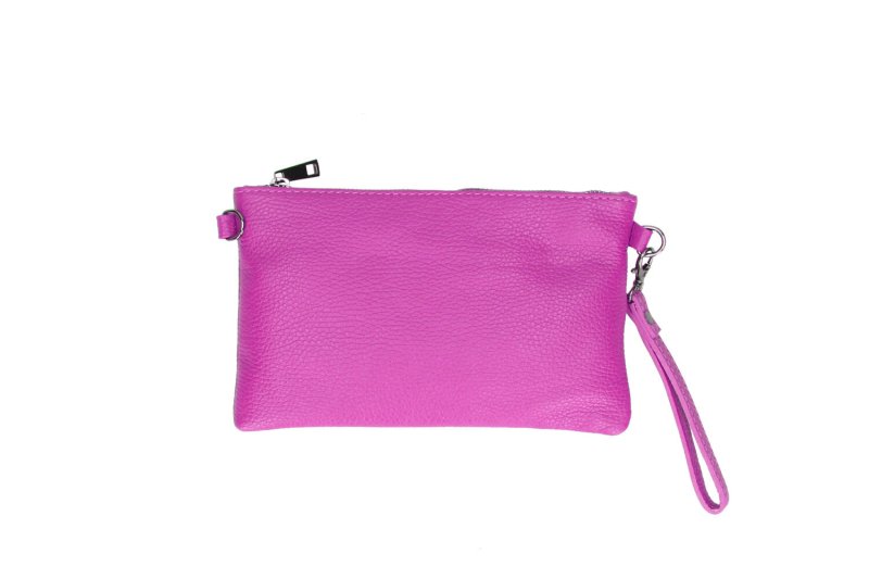 Italian Leather Women's Shoulder Handbag with Wrist Strap - Michelle - Leather Handbag - British D'sire