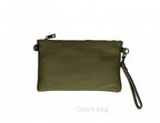 Italian Leather Women's Shoulder Handbag with Wrist Strap - Michelle - Leather Handbag - British D'sire