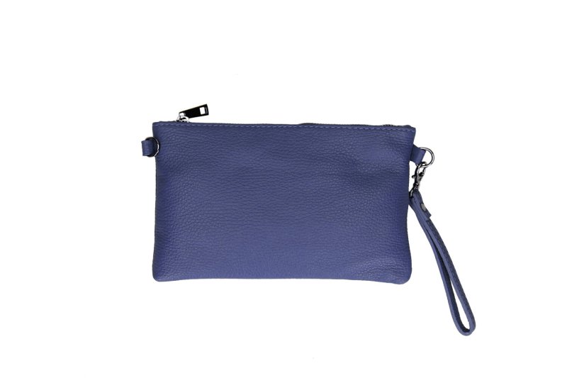 Italian Leather Women's Shoulder Handbag with Wrist Strap - Michelle - Leather Handbag - British D'sire