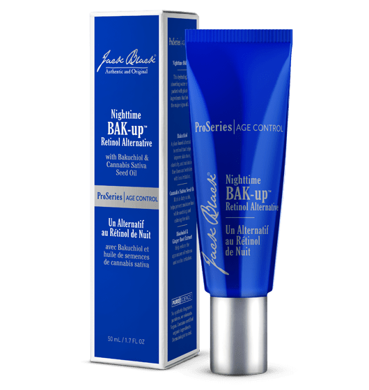 Jack Black Pro Series Age Control Nighttime BAK - up Retinol Alternative Anti Aging Night Cream 50ml - Men's Skincare - British D'sire