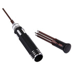 JAKEMY JM - 8154 6 in 1 Model Screwdriver Set with 65mm S - 2 Precision Bits(Cross 3.0, Hexagon H1.5 & H2.0 & H2.5 & H3.0) - British D'sire