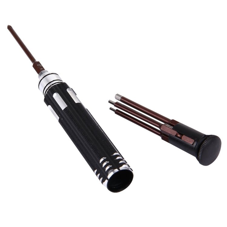 JAKEMY JM - 8154 6 in 1 Model Screwdriver Set with 65mm S - 2 Precision Bits(Cross 3.0, Hexagon H1.5 & H2.0 & H2.5 & H3.0) - British D'sire