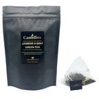 Jasmine and Mint Green Tea, Pyramid Tea Bags, Green Tea Blend - Tea & Infusions - British D'sire