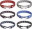 Jeka 6 Pcs Nautical Braided Handmade Rope String Adjustable Bracelets for Men - Bracelets - British D'sire