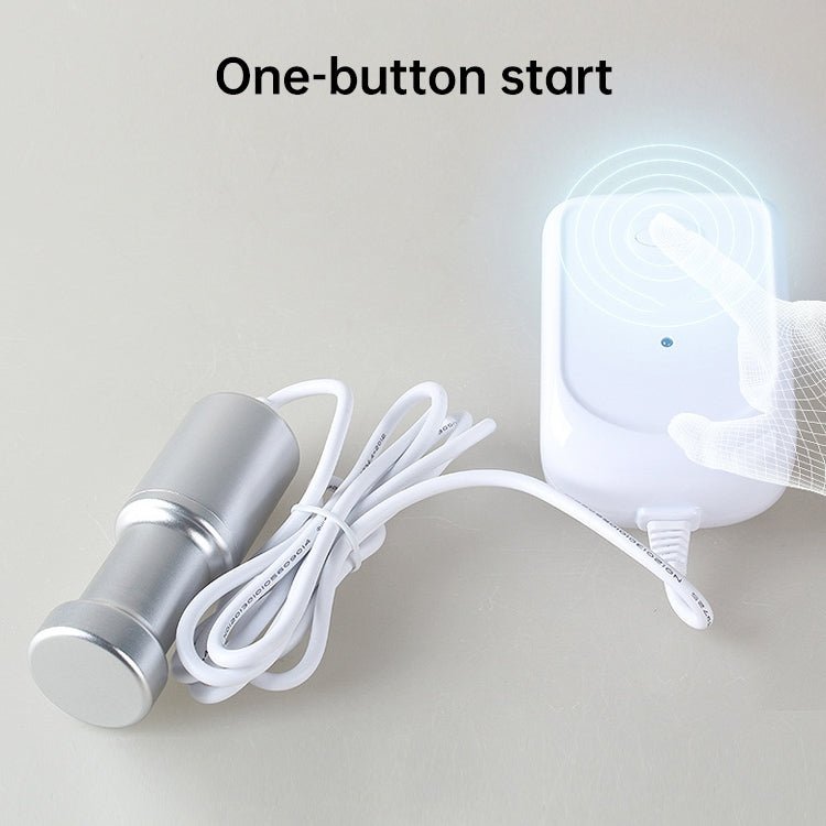 JeKen CE - 9600 Household Ultrasonic Cleaner Vegetable Washing Glasses Watch Jewelry Cleaner(UK Plug) - British D'sire