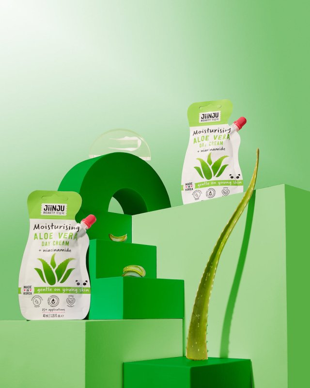 Jiinju Moisturising Aloe Vera Day Cream - day cream - British D'sire
