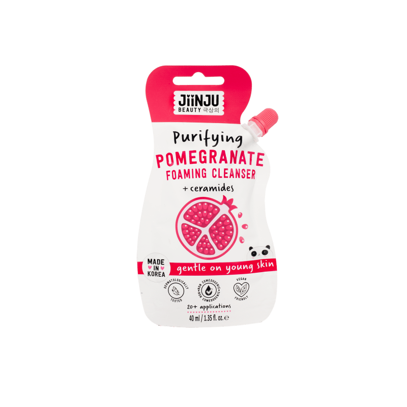 Jiinju Purifying Pomegranate Foaming Cleanser - Cleansing Foam - British D'sire Main image