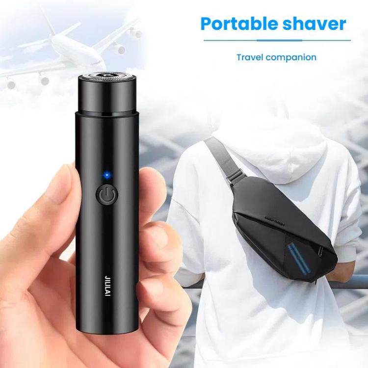 JILILAI 033 Electric Shaver Portable Mini Razor Car Electrical Shaver(Black) - British D'sire