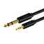 JINGHUA 3.5mm To 6.5mm Audio Cable Amplifier Guitar 6.35mm Cable, Length: 0.5m - British D'sire