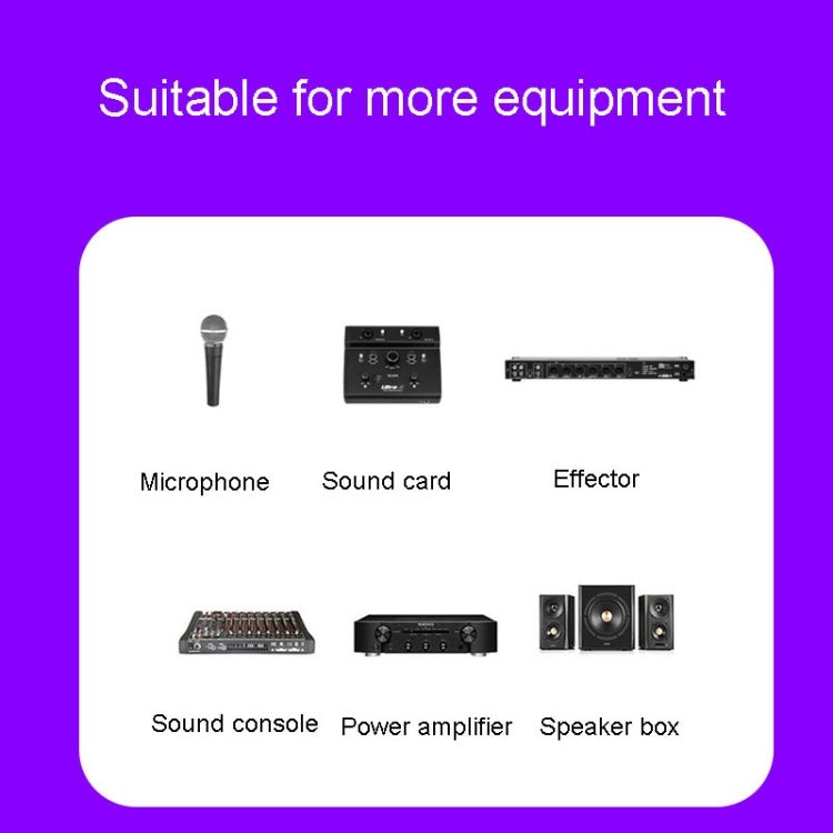 JINGHUA 6.5 Male To Female XLR Audio Cable 6.35 Three Core Balanced Microphone Mixer, Size: 5m(Black) - British D'sire