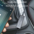 JINGHUA Z100 3.5mm Audio Isolator Car AUX Noise Reduction And Anti - Interference Sound Filtering(Black Gray) - British D'sire