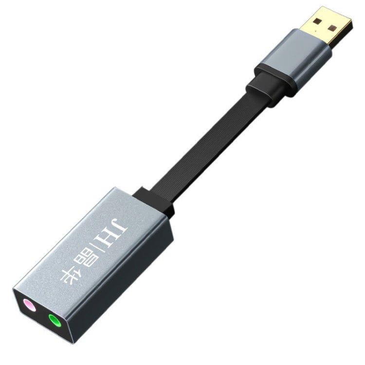 JINGHUA Z169A USB To AV Sound Card With Cable Converter Computer Host To 3.5 Audio Port Adapter - British D'sire Main image