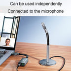 JINGHUA Z169A USB To AV Sound Card With Cable Converter Computer Host To 3.5 Audio Port Adapter - British D'sire