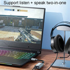 JINGHUA Z169A USB To AV Sound Card With Cable Converter Computer Host To 3.5 Audio Port Adapter - British D'sire