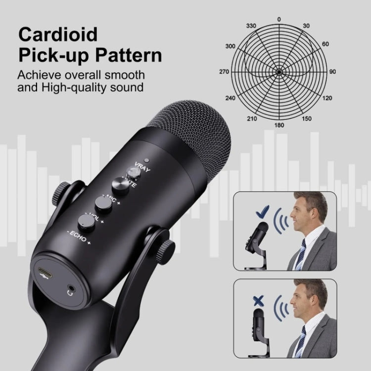 JMARY MC-PW8 USB Desktop Condenser Microphone Secondary image