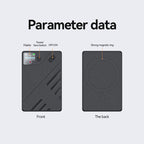 JNN A5 OLED Display Smart AI Magnetic Recorder Support APP Control, Memory:32GB(Black) - British D'sire