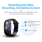 JNN C5 HD Noise Reduction Smart Recording Electronic Bracelet, Capacity:128GB - British D'sire