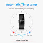 JNN C5 HD Noise Reduction Smart Recording Electronic Bracelet, Capacity:128GB - British D'sire
